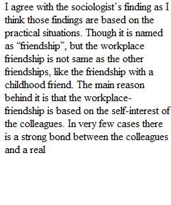 Ethics of Friendship